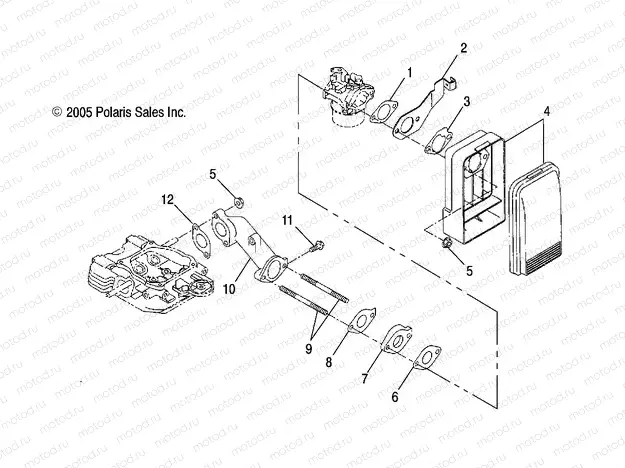 ENGINE | ENGINE, AIR INTAKE SYSTEM - S20WAA1ASA/AEA (4997579757B05)