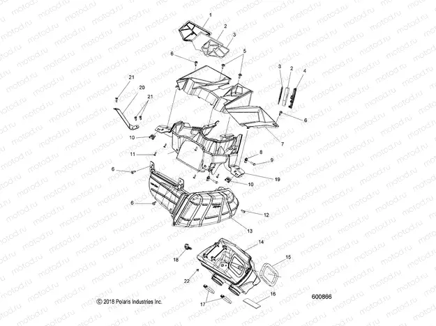 ENGINE | ENGINE, AIR INTAKE SYSTEM - S21DDL6PS ALL OPTIONS (600866)