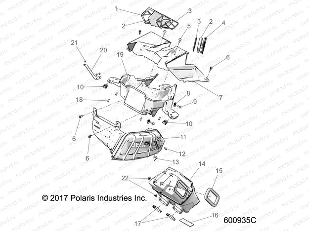 ENGINE | ENGINE, AIR INTAKE SYSTEM - S21EEC8RS ALL OPTIONS (600935C)
