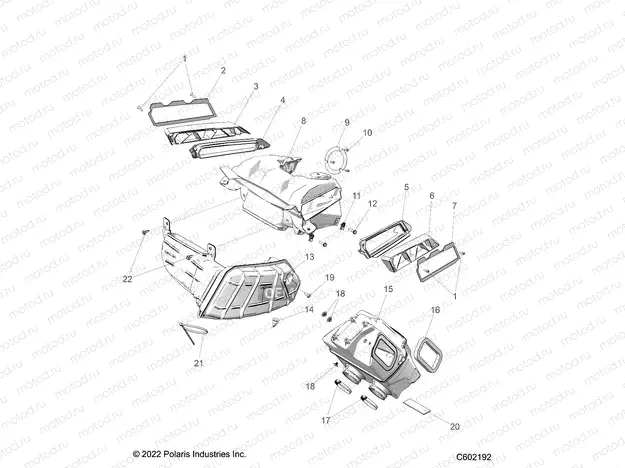 ENGINE | ENGINE, AIR INTAKE SYSTEM - S23TFK8RS (C602192)