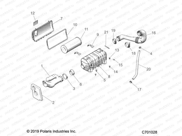 ENGINE | ENGINE, AIR INTAKE SYSTEM - Z22ASA87A2(C701028)