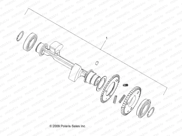 ENGINE | ENGINE, BALANCE SHAFT - A18SVS95CR/ER