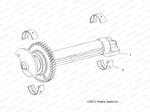 ENGINE | ENGINE, BALANCER - Z18VAA87B2/E87BM/BW (49RGRBALANCER13900XP)