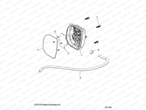 ENGINE | ENGINE, BREATHER - A23HZB15A1/A4/B1/B4 (101146)