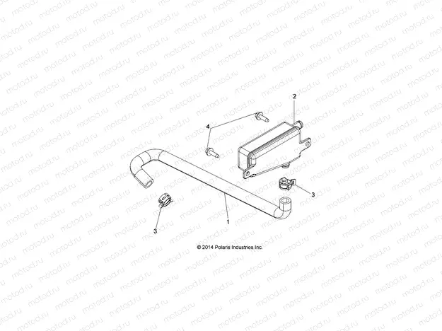 ENGINE | ENGINE, BREATHER HOSE - L15U2NAGFA/MA (49LEVBREATHER15M)