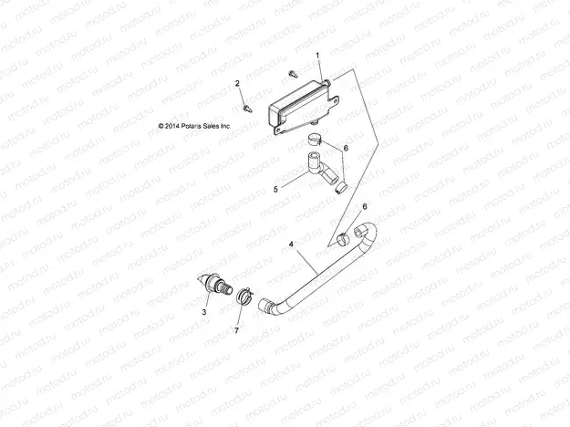 ENGINE | ENGINE, BREATHER HOSE - R15RMA32FA (49RGRBREATHER15325)