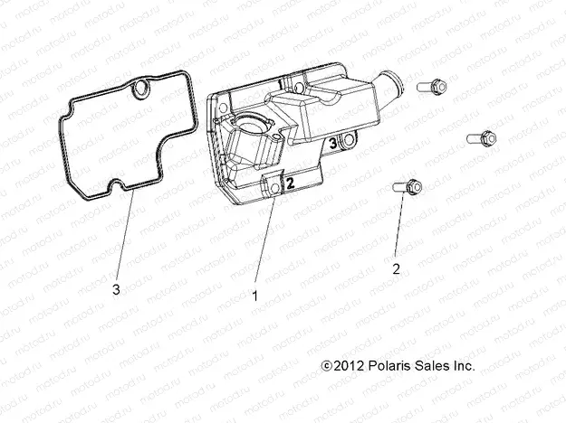 ENGINE | ENGINE, BREATHER - R15RUA87/E87/YAA/ZAC ALL OPTIONS (49RGRBREATHER13900XP)