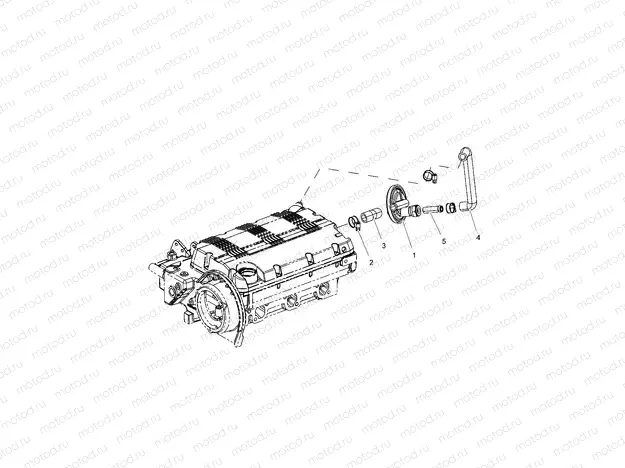 ENGINE | ENGINE, BREATHER SYSTEM - R16RTAD1A1/E1 (49RGRBREATHER15DSL)