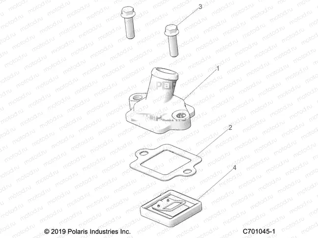 ENGINE | ENGINE, BREATHER - Z20CHA57A2/E57AM (C701045-1)