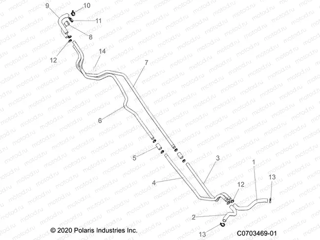 ENGINE | ENGINE, COOLING, HOSES AND RELATED - Z22RME2KAG/BG/K2KAN/BN (C0703469-01)