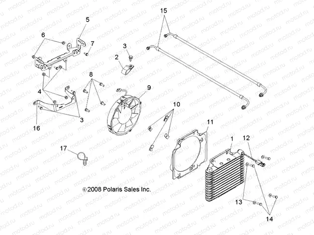 ENGINE | ENGINE, COOLING SYSTEM - A13NA32AA (49ATVCOOL10TBLZR)