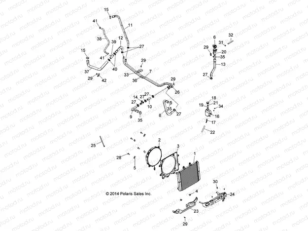 ENGINE | ENGINE, COOLING SYSTEM - A15DAA57EJ/EH/EEK (49ATVCOOL15ACE570)