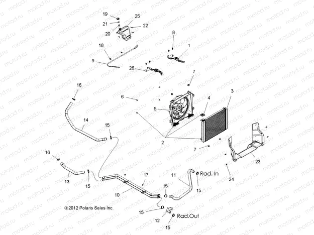 ENGINE | ENGINE, COOLING SYSTEM - R17RTE87FU/F1/S87CU/C1/FU/F1 (49RGRCOOL13900XP)
