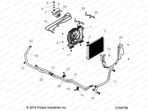 ENGINE | ENGINE, COOLING SYSTEM - R20TAA99A1/A7/B1/B7/E99A1/A7/A9/AM/AS/AZ/B1/B7/B9/BM/BS/BZ (C700758)