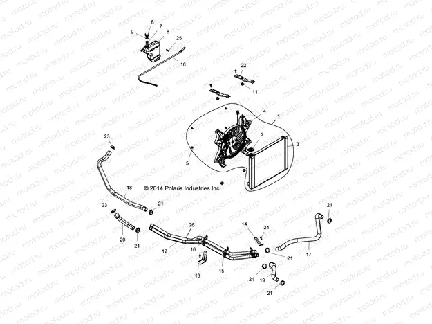 ENGINE | ENGINE, COOLING SYSTEM - Z15VBA87AJ/LJ/E87AK/AM/AT/LT/AL/AV (49RGRCOOL15Z90060