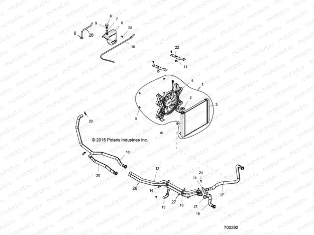 ENGINE | ENGINE, COOLING SYSTEM - Z17VD_99AB/AK/AM/AW/LW/AZ/AP (700292)