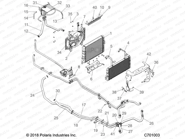 ENGINE | ENGINE, COOLING SYSTEM - Z20NAE92KL (C701003)