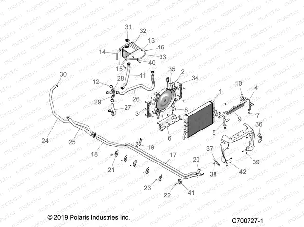 ENGINE | ENGINE, COOLING SYSTEM - Z20P4L92AG/AP/BG/BP/LG (C700727-1)