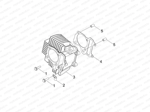 ENGINE | ENGINE, CYLINDER - A19YAK05B7/B6/N7/N6 (A00039)