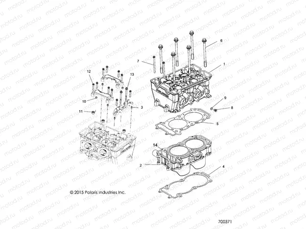 ENGINE | ENGINE, CYLINDER and HEAD - R18RTE87F1/S87C1/F1 (700371)