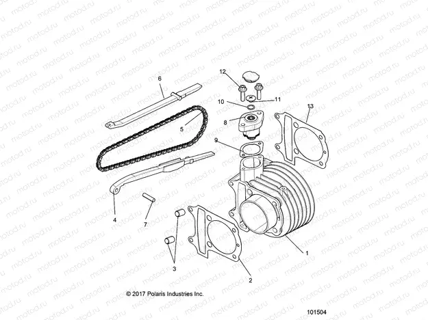 ENGINE | ENGINE, CYLINDER COMP - A19HZA15A1/A7/B1/B7