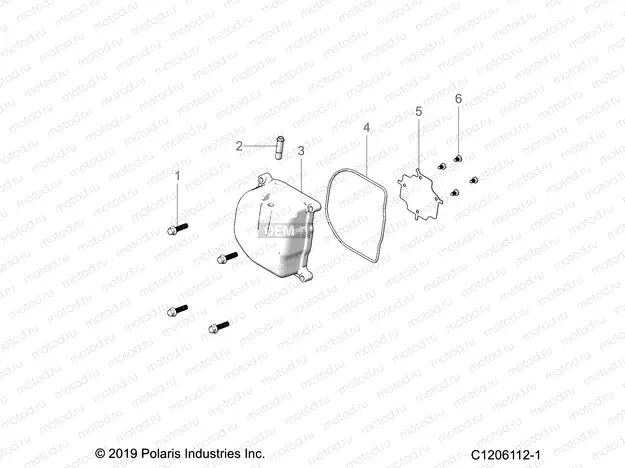 ENGINE | ENGINE, CYLINDER HEAD COVER - A23HBBO7B3/B7 (C1206112-1)