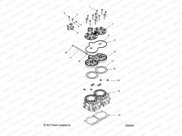 ENGINE | ENGINE, CYLINDER - S21DDL6PS ALL OPTIONS (600550)