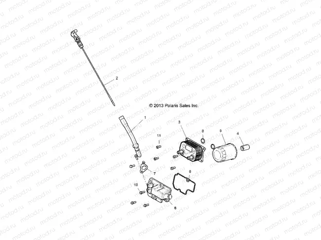 ENGINE | ENGINE, DIPSTICK AND OIL FILTER - Z16VDE92NH/NW (49RGRDIPSTICK14RZR1000)
