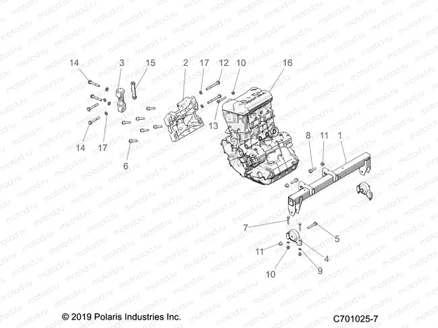ENGINE | ENGINE, ENGINE MOUNTING - Z22ASA87A2(C701025-7)