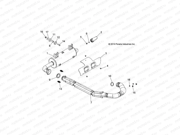 ENGINE | ENGINE, EXHAUST SYSTEM - L15U2NAGFA/MA (49LEVEXHAUST15M)