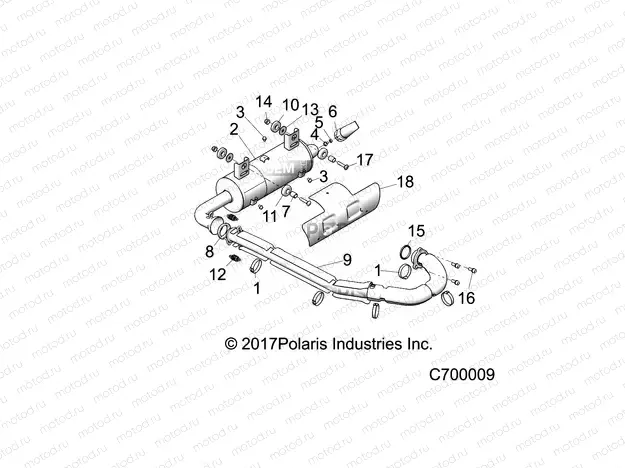 ENGINE | ENGINE, EXHAUST SYSTEM - R19RDA57A1/B1 (C700009)