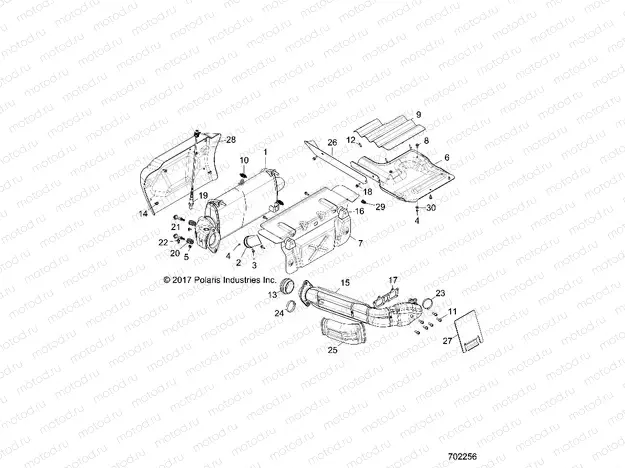 ENGINE | ENGINE, EXHAUST SYSTEM - Z18VFE99AK/AJ/AW/BK/BJ/BW/LW/K99AK/BK/M99AL (702256)