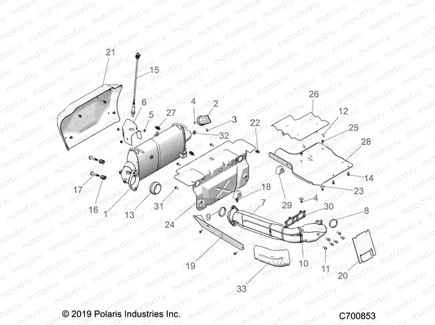 ENGINE | ENGINE, EXHAUST SYSTEM - Z20NAE99FC/E99NC/S99CC/S99FC (C700853)