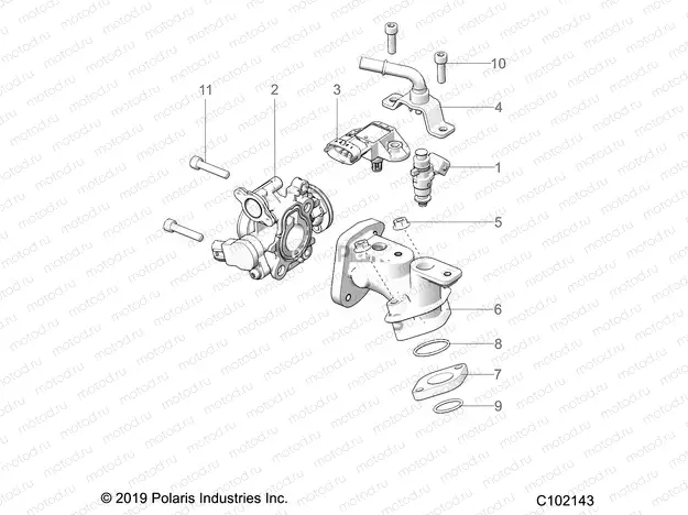 ENGINE | ENGINE, FUEL INJECTION - A21HBB07A3/A7/B3/B7 (C102143)