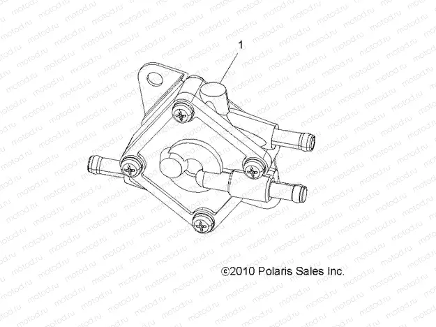 ENGINE | ENGINE, FUEL PUMP - A13EA32FA (49ATVFUELPUMP11SP500)