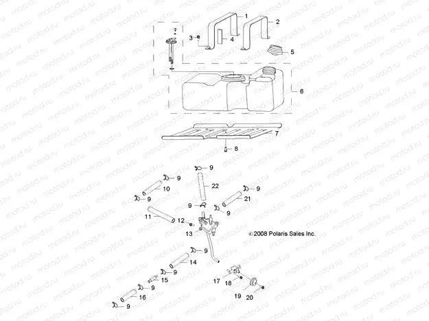 ENGINE | ENGINE, FUEL SYSTEM - R11VA17AA (49RGRFUEL09RZR170)