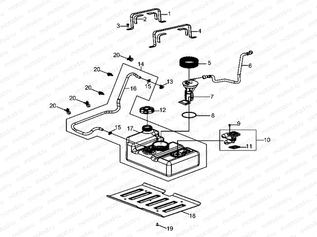ENGINE | ENGINE, FUEL SYSTEM - Z20YAV17B2/B4/N2/N4/A2/A4 (A00082)