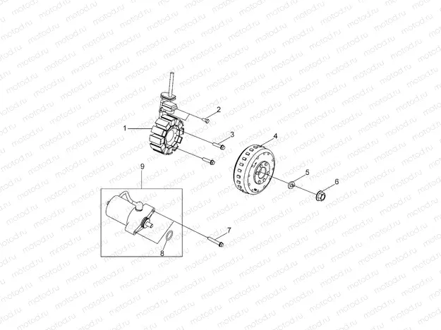 ENGINE | ENGINE, GENERATOR and STARTING MOTOR - A16YAK11AD/AF (A00042)