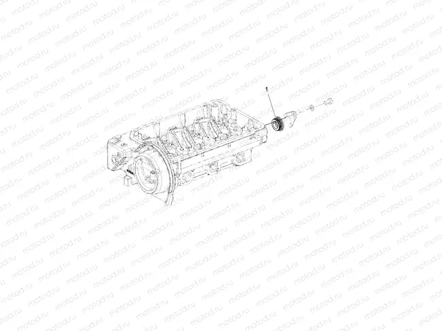 ENGINE | ENGINE, HEAD PLUG - R18RTED1F1/SD1C1 (49RGRGEARCASE11D)