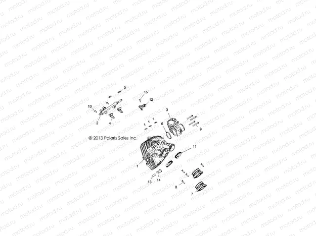 ENGINE | ENGINE, INTAKE and THROTTLE BODY - R15RUA87/E87/YAA/ZAC ALL OPTIONS (49RGRTHROTTLEBODY14CREW)
