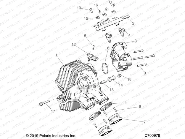 ENGINE | ENGINE, INTAKE and THROTTLE BODY - Z20ASS99C2/CH (C700978)