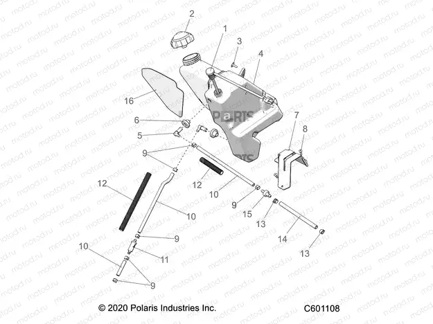 ENGINE | ENGINE, OIL BOTTLE - S22CEU5TSL (C601108)