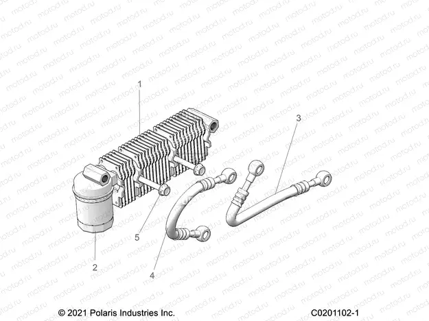 ENGINE | ENGINE, OIL COOLER and FILTER - Z23HCB18A2/B2 (C0201102-1)