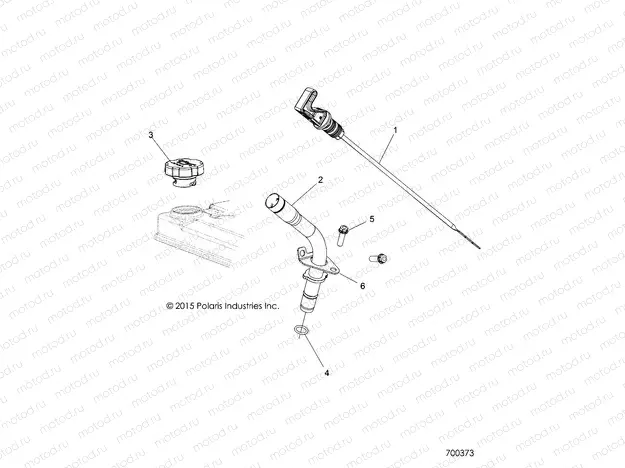 ENGINE | ENGINE, OIL DIPSTICK - R15RTA/E87 ALL OPTIONS (700373)