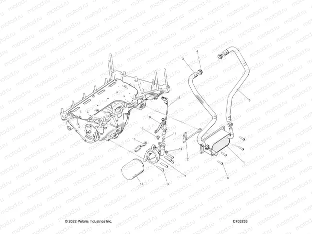 ENGINE | ENGINE, OIL FILTER, OIL COOLER AND RELATED - Z23RMD2KAK/AJ/BK/BJ (C703253)