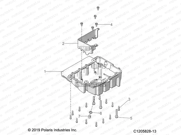 ENGINE | ENGINE, OIL PAN - Z21R4D92AM/BM/AC (C1205828-13)
