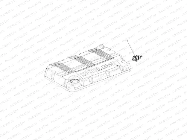 ENGINE | ENGINE, OIL PRESSURE SWITCH - R17B1PD1AA/2P (49BRUTUSOILSWITCH15DSL)