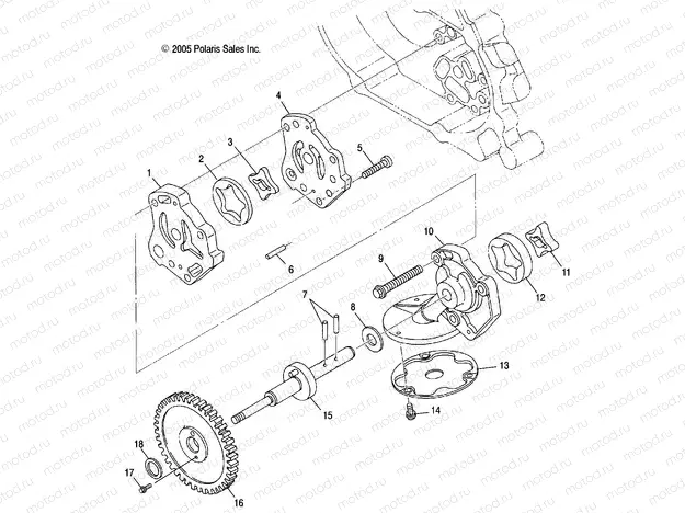 ENGINE | ENGINE, OIL PUMP - A07MH50FC (4999200139920013D11)
