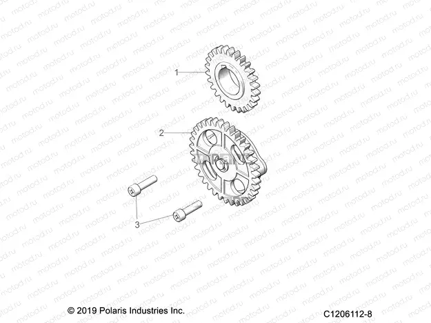 ENGINE | ENGINE, OIL PUMP - A23HBE07B2 (C1206112-8)