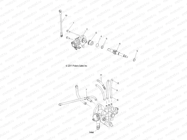 ENGINE | ENGINE, OIL PUMP and LINES - S20CBA6GSL (49SNOWOILPUMP12PR)